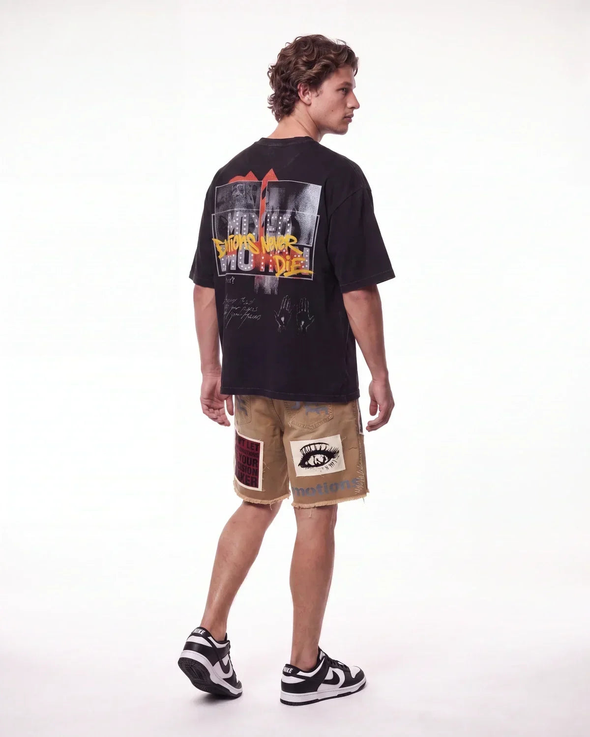 Mixed Emotions Tunes Tee Black