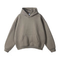 Kanye West Minimalist Heavyweight Fleece Hoodie – Slate Gray
