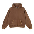Kanye Heavyweight Vintage Washed Hoodie – Brown