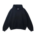 Kanye West Minimalist Heavyweight Fleece Hoodie – Jet Black