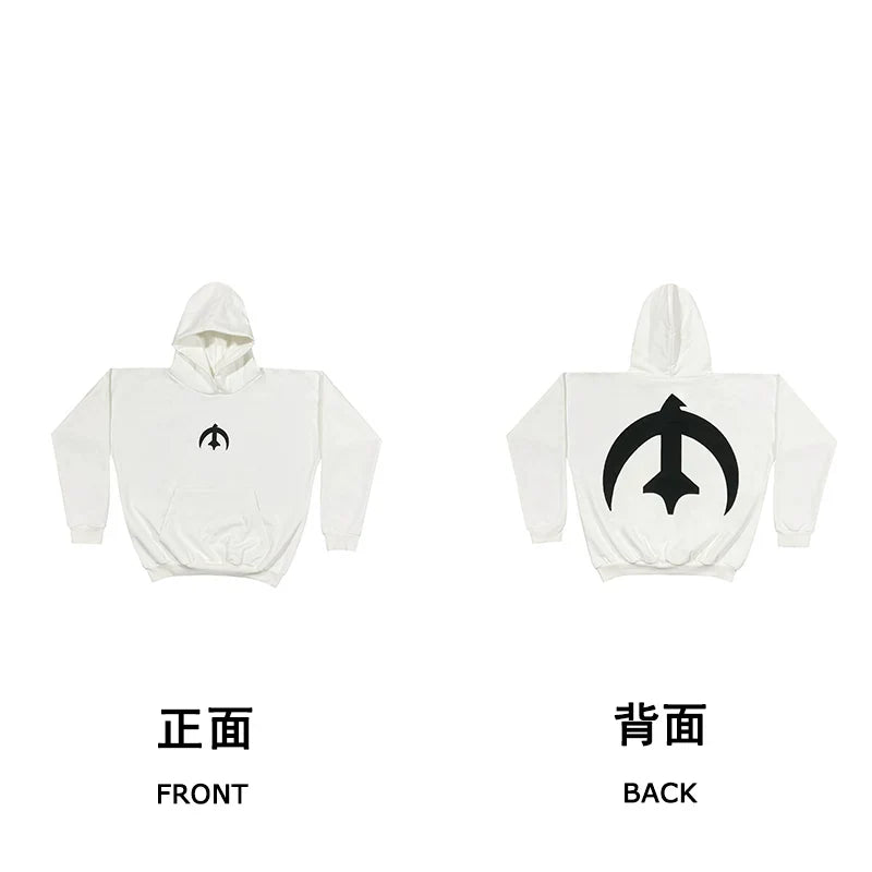 Kanye West Vultures Heavyweight Fleece Hoodie – Off-White / Bird Logo