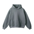 Kanye West Minimalist Heavyweight Fleece Hoodie – Slate Gray