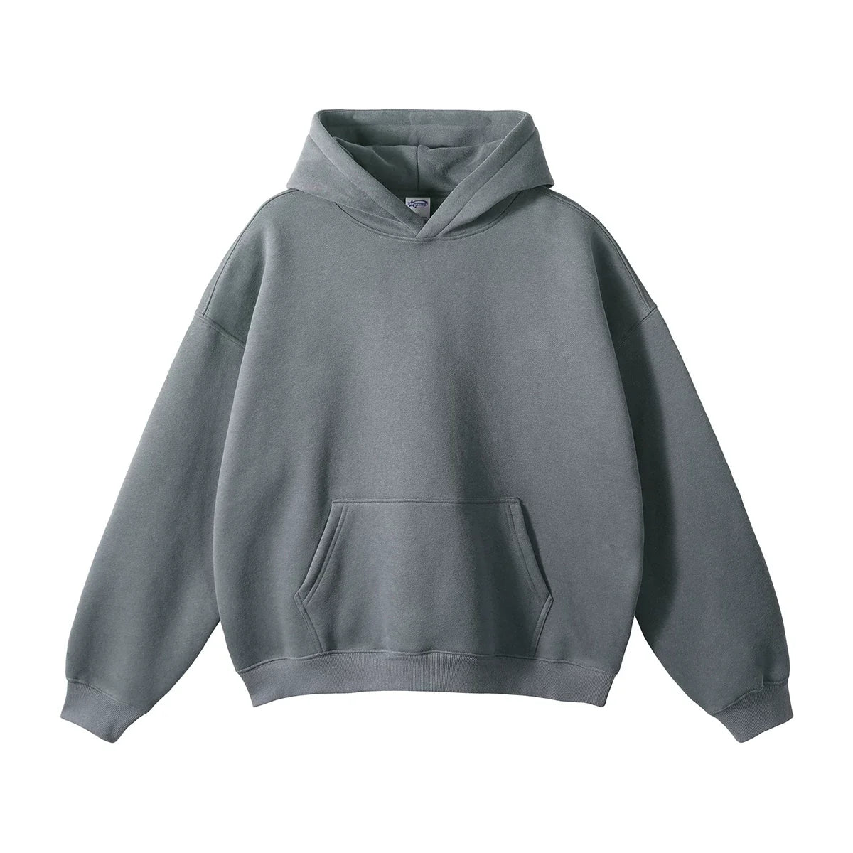 Kanye West Minimalist Heavyweight Fleece Hoodie – Slate Gray