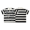 MAJESTIK Striped Logo Polo Shirt